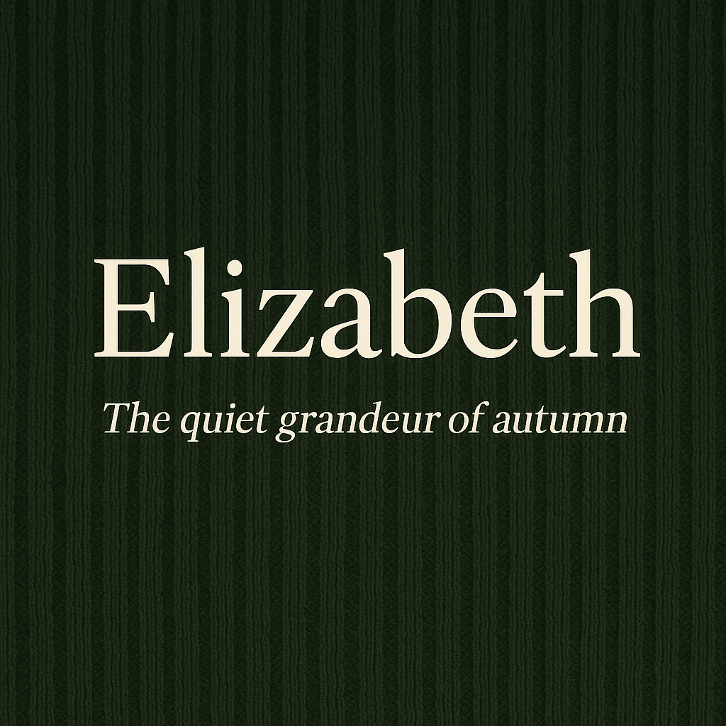Deep Green Elegance: Autumn Reverie at the Courtyard Café