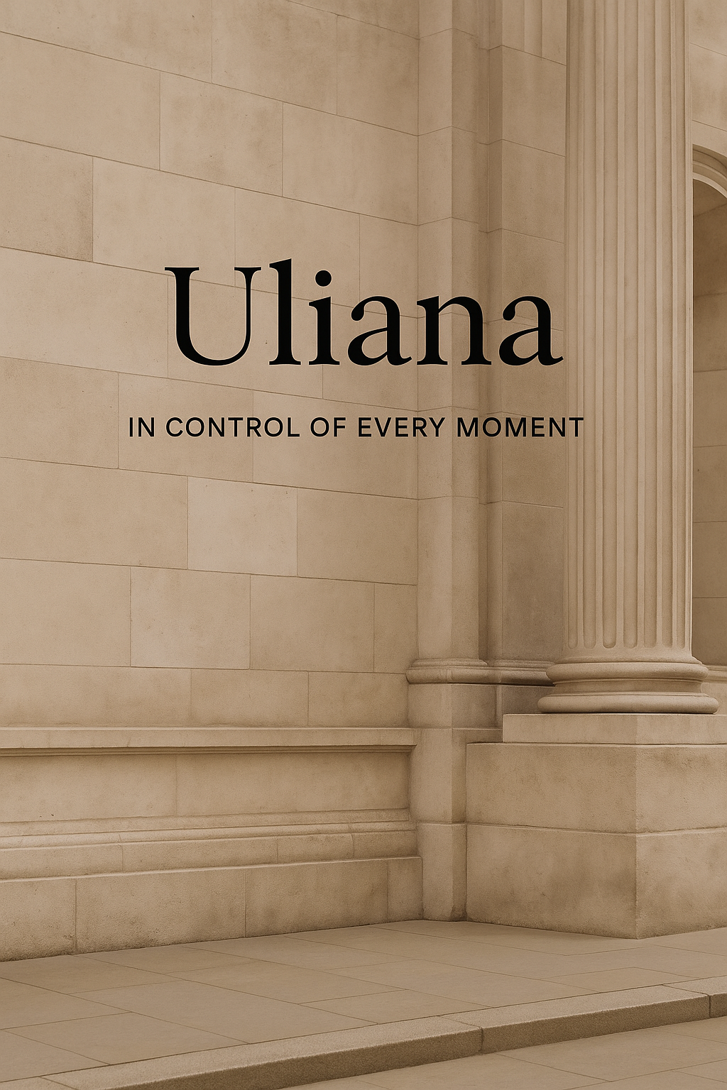 The Rain Beneath Control: Uliana’s Masterclass in Modern Power Dressing