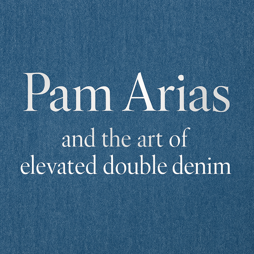 Modern Denim Elegance: Art of Elevated Double Denim