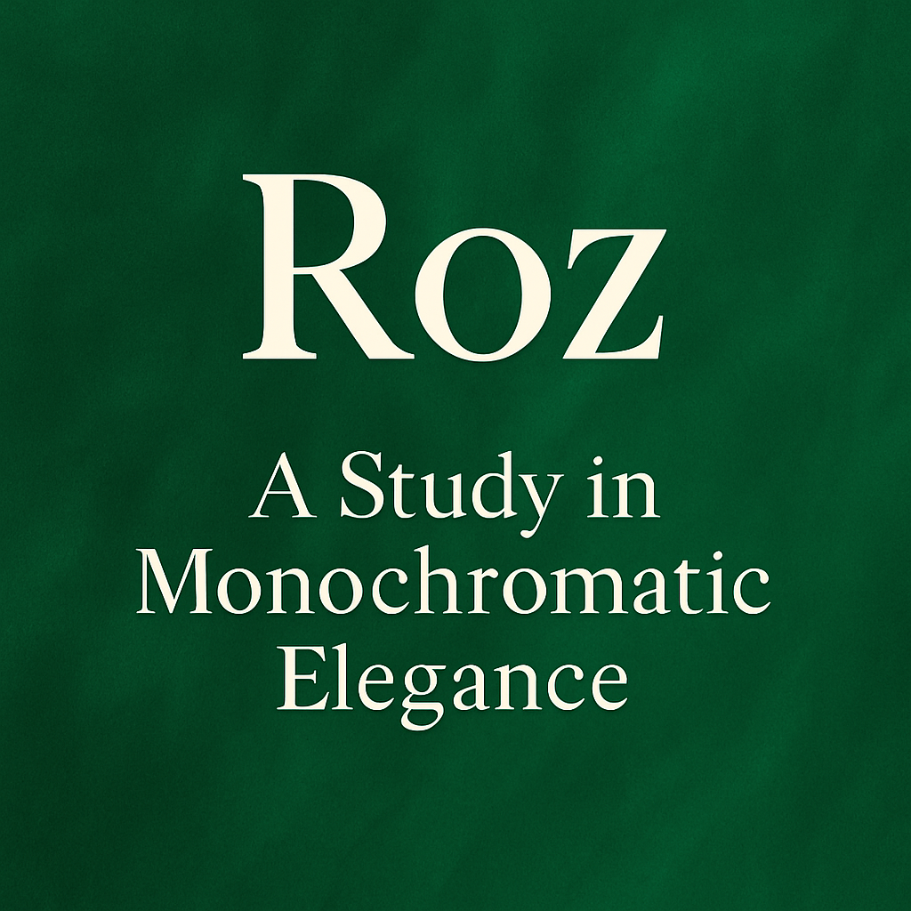 Radiant Green: The Language of Luxury