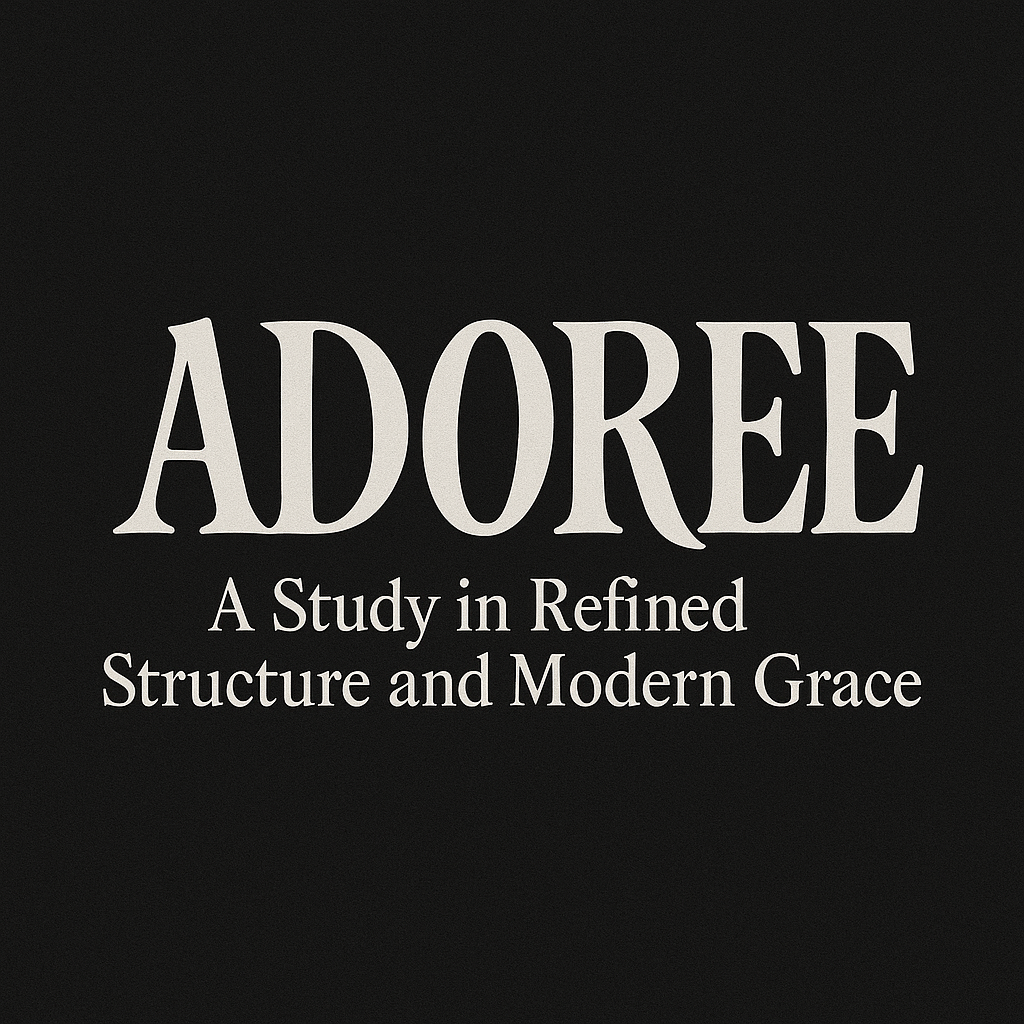 Precision Draped in Contrast: Elegance in Motion