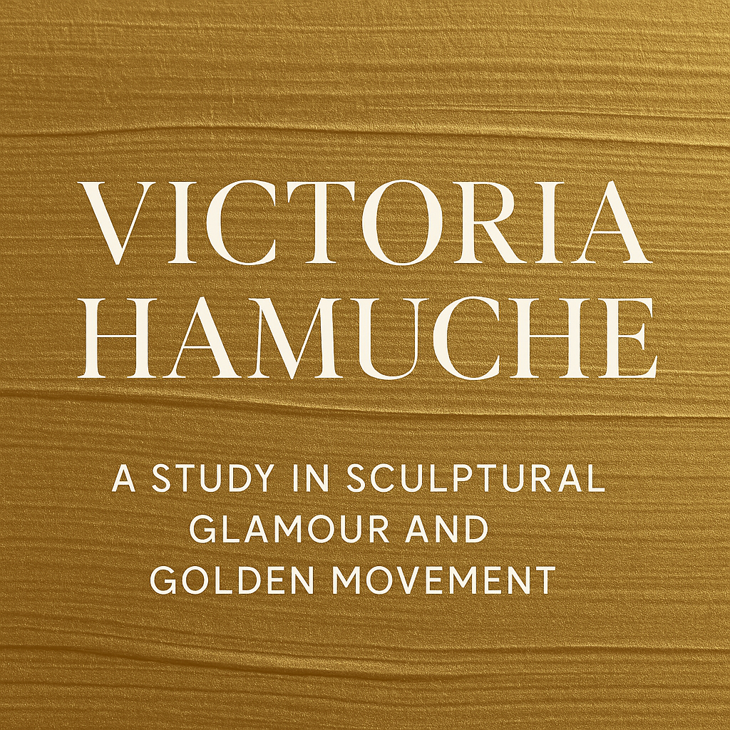 Radiance Shaped Into Motion:  Where Golden Texture Meets Evening Fantasy