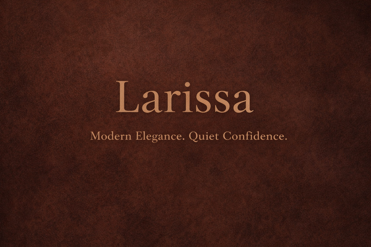 Couture Calm: Bold Presence