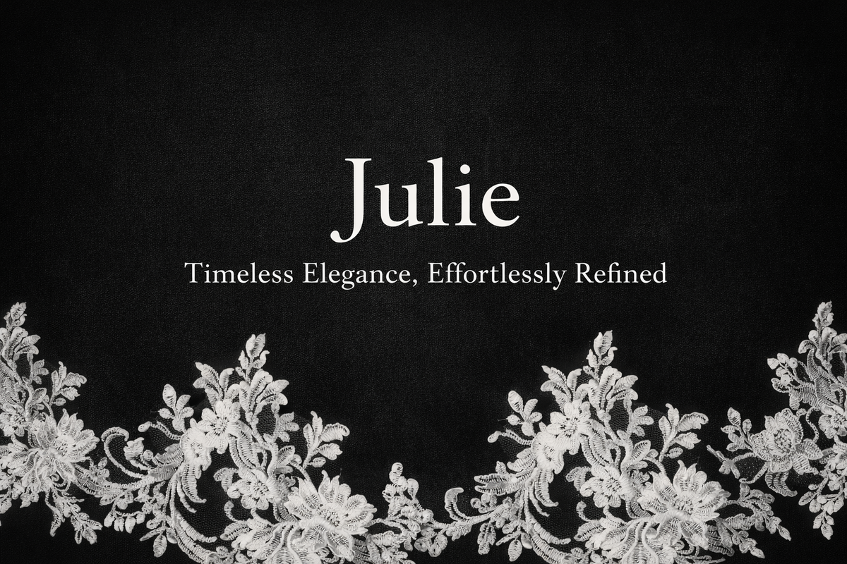 Monochrome Allure: Where Lace Meets Modern Poise