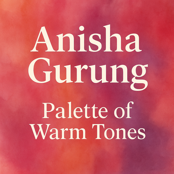 Ethereal Flow: A Whisper of  Sunset Silk