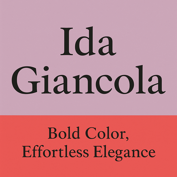 Sunlit Elegance: A Study in Color, Calm and Contour